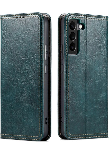 Samsung Galaxy S23 Plus Için Çizgiye Döküm Anti Telefon Kılıfı, Ağaç Doku Telefon Kapağı Deri Stand Cüzdan Telefon Kabuğu (Yurt Dışından) fiyatları