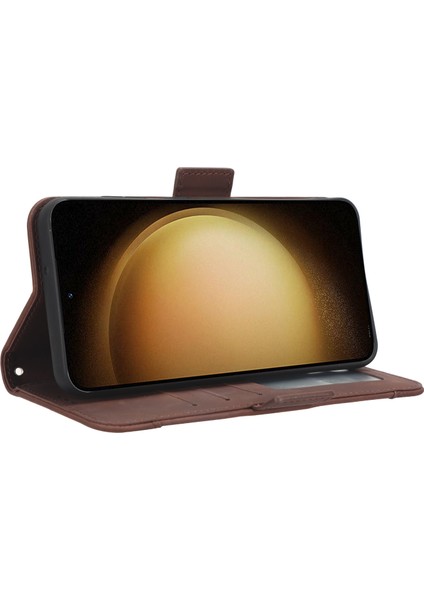 Samsung Galaxy S23 Plus Için Cüzdan Flip Kapak, Pu Deri Telefon Kılıfı Çoklu Kart Yuvaları Stand Kabuğu (Yurt Dışından) modelleri