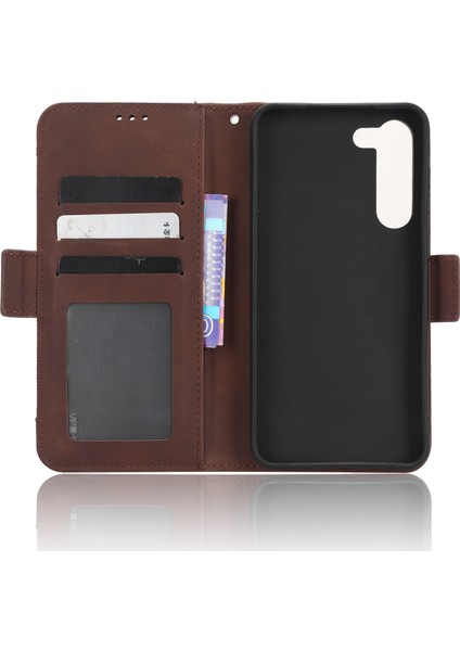 Samsung Galaxy S23 Plus Için Cüzdan Flip Kapak, Pu Deri Telefon Kılıfı Çoklu Kart Yuvaları Stand Kabuğu (Yurt Dışından) fırsatları