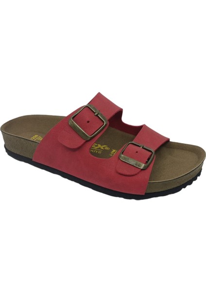 1256 Unisex Kırmızı Günlük Kullanım Terlik indirimleri