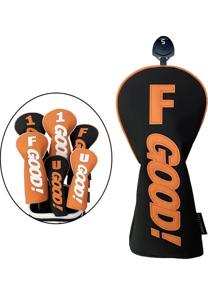 Golf Club Head, Peluş Astar Moda Dayanıklı Suya Dayanıklı Golf Başı Siyah Renk F'yi Kapsar (Yurt Dışından) fırsatları