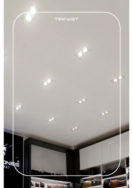 AR 111 Cob Led 35 Watt Sıva Altı