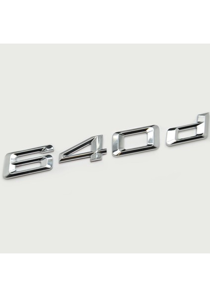 Bmw 640D Bagaj Yazısı 51147363745 - 51147227528
