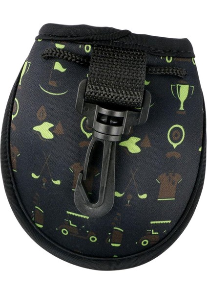 Golf Topları Tutucu Bel Paketi Golf Topu Depolama Çantası Taşınabilir Golf Top Çanta Siyah (Yurt Dışından) modelleri