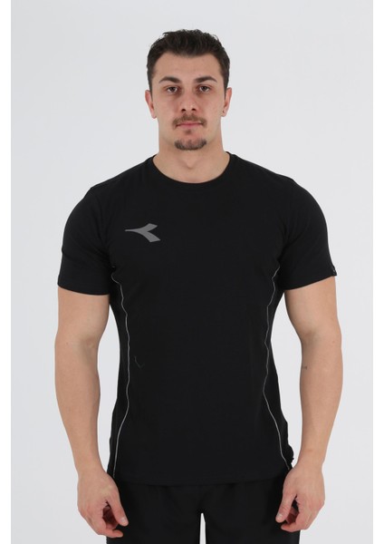 Satürn Antrenman T-Shirt Siyah