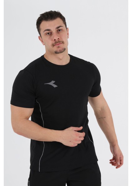 Satürn Antrenman T-Shirt Siyah