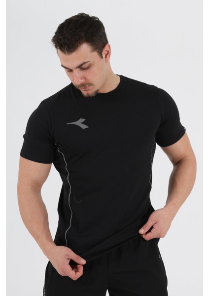 Satürn Antrenman T-Shirt Siyah