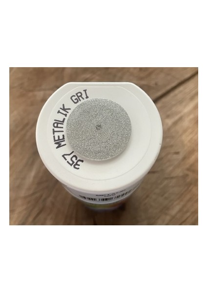 357 400ML Metalik Gri Jant Boyası Oto Boyası Metalik Gri
