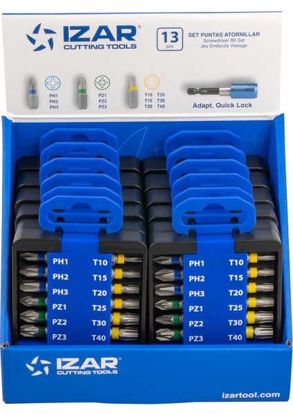 Izar Tools 13 Parça Bits Uç Seti