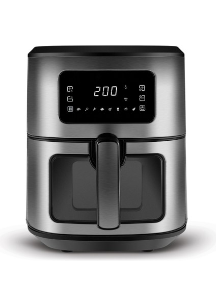 Multifry Inox Xxl 6.5 Litre Dijital Cam Pencereli Airfryer fiyatları