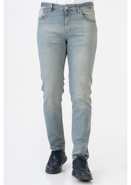 Oviedo Slim Fit 5 Cep Pamuklu Likralı Jean Pantolon Moche