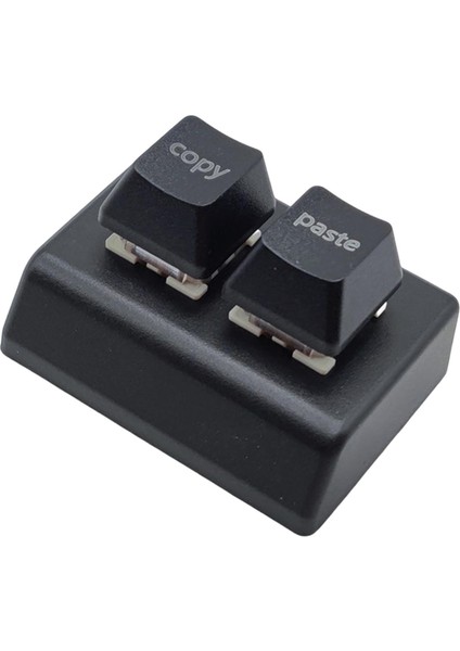 Volum Control Siyah Için 2 Anahtar Klavye Kırmızı Eksen Mini USB Tuş Takımı Kopyala ve Yapıştır (Yurt Dışından) fiyatları