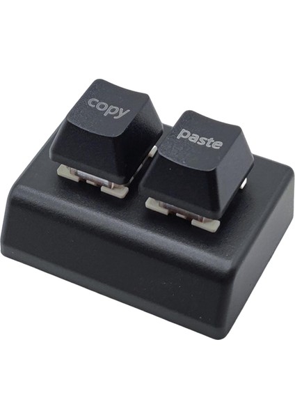 Volum Control Siyah Için 2 Anahtar Klavye Kırmızı Eksen Mini USB Tuş Takımı Kopyala ve Yapıştır (Yurt Dışından) fırsatları