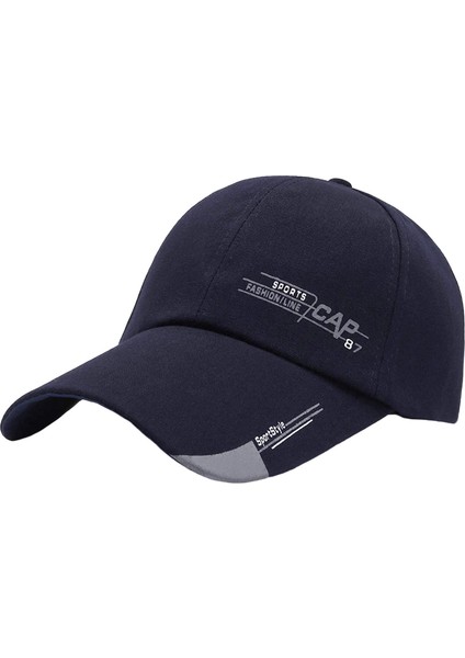 Beyzbol Şapkası Moda Başlık Baba Şapkalar Açık Hava Etkinlikleri Koşmak Için Gezi Lacivert (Yurt Dışından) indirimleri