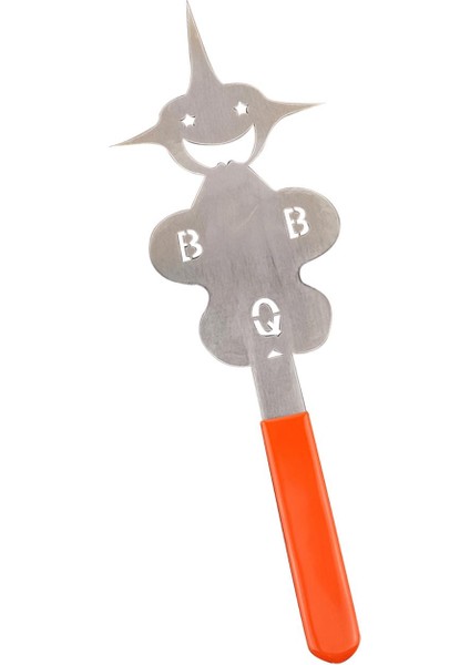 Gill Fork Barbekü Aksesuarları Taşınabilir Yeniden Kullanılabilir Mutfak Malzemeleri Kız Yüzü Için Izgara Araçları (Yurt Dışından)