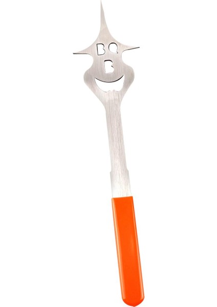 Gill Fork Barbekü Aksesuarları Taşınabilir Yeniden Kullanılabilir Mutfak Malzemeleri Gülümseme Yüzü Için Izgara Araçları (Yurt Dışından)