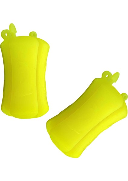 Balıkçı Çubuk Sabit Bilyalı Olta Çubuğu Tutucu Kutup Klipsi Hafif Tutturucu Bağlama 2pcs Sarı 12MM (Yurt Dışından)