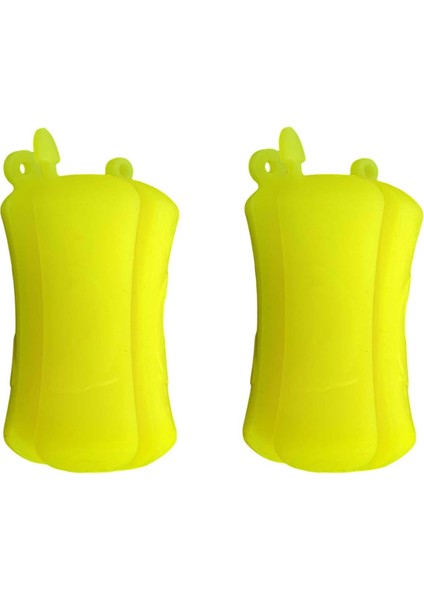 Balıkçı Çubuk Sabit Bilyalı Olta Çubuğu Tutucu Kutup Klipsi Hafif Tutturucu Bağlama 2pcs Sarı 12MM (Yurt Dışından)