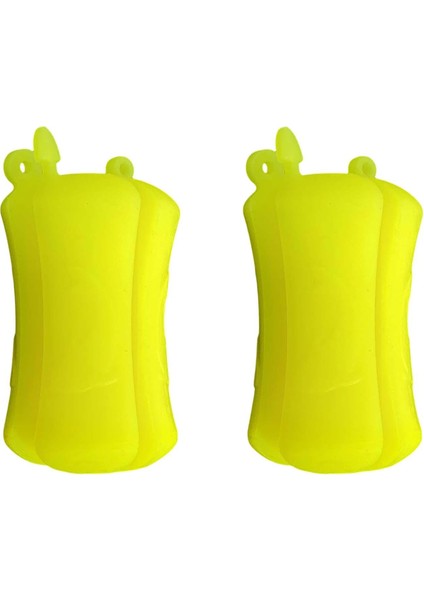 Balıkçı Çubuk Sabit Bilyalı Olta Çubuğu Tutucu Kutup Klipsi Hafif Tutturucu Bağlama 2pcs Sarı 12MM (Yurt Dışından)