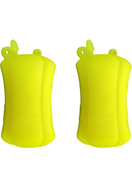 Balıkçı Çubuk Sabit Bilyalı Olta Çubuğu Tutucu Kutup Klipsi Hafif Tutturucu Bağlama 2pcs Sarı 12MM (Yurt Dışından)