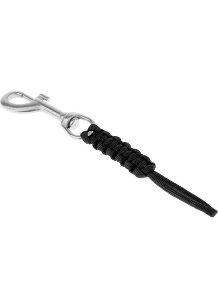 Dalış Klipsi Snap Hook Paracord Kordon Anti Lost Siyah (Yurt Dışından)