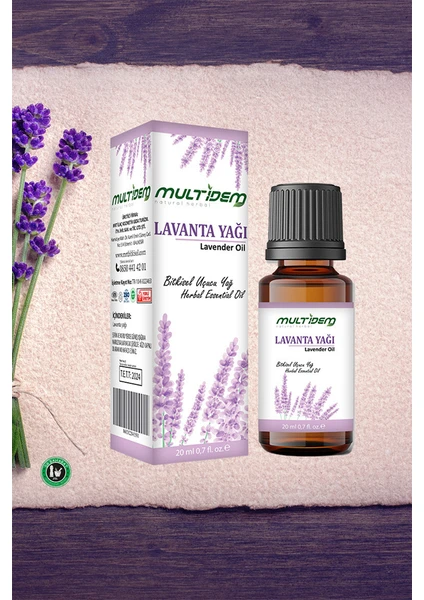 Lavanta Uçucu Bitkisel Yağı 20 ml