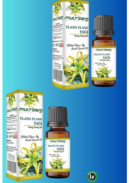 Ylang Ylang Uçucu Bitkisel Yağı 20 ml