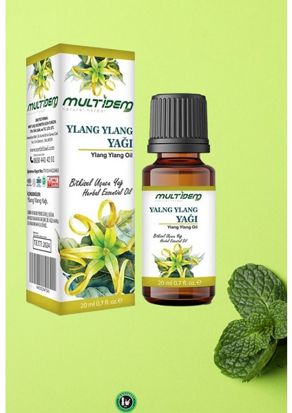 Ylang Ylang Uçucu Bitkisel Yağı 20 ml