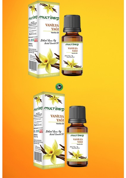 Vanilya Uçucu Bitkisel Yağı 40 ml