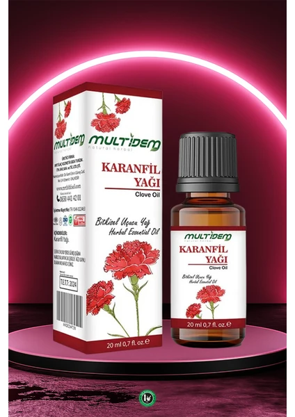 Karanfil Uçucu Bitkisel Yağı 20 ml