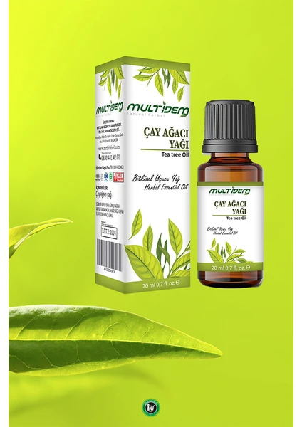 Çay Ağacı Uçucu Bitkisel Yağı 3 x 20 ml