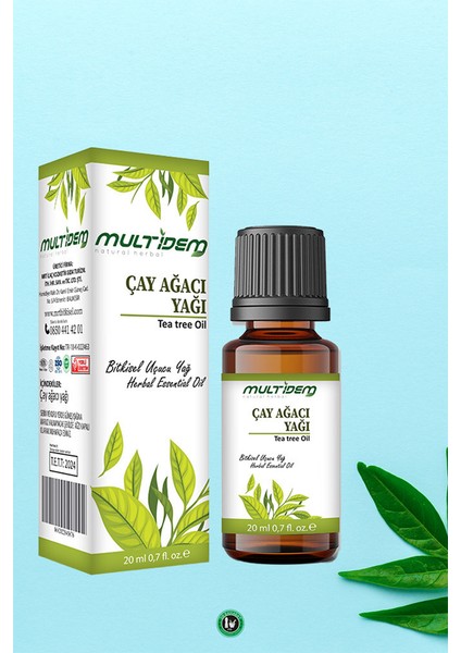 Çay Ağacı Uçucu Bitkisel Yağı 3 x 20 ml