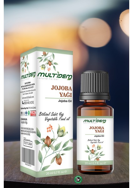 Jojoba Sabit Bitkisel Yağı 40 ml