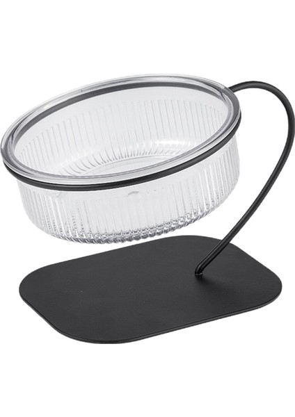 Yükseltilmiş Cat Bowl Çıkarılabilir Evcil Hayvan Besleme Kasesi Pet Besleyici Küçük Köpekler Için (Yurt Dışından)