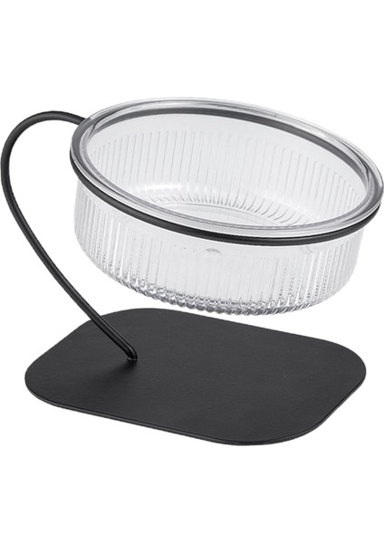 Yükseltilmiş Cat Bowl Çıkarılabilir Evcil Hayvan Besleme Kasesi Pet Besleyici Küçük Köpekler Için (Yurt Dışından)