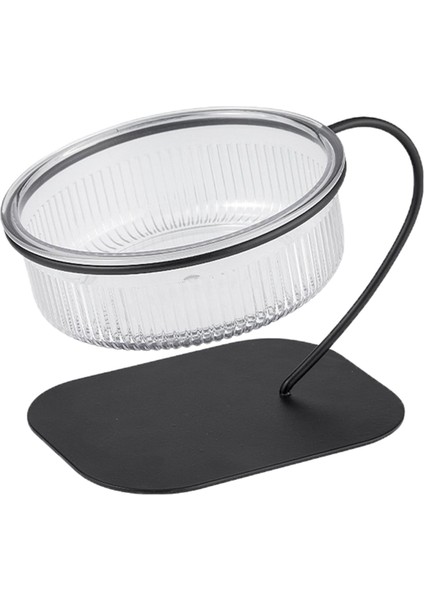 Yükseltilmiş Cat Bowl Çıkarılabilir Evcil Hayvan Besleme Kasesi Pet Besleyici Küçük Köpekler Için (Yurt Dışından)
