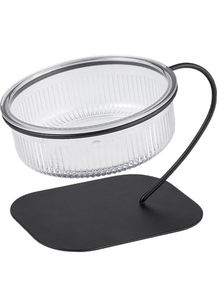 Yükseltilmiş Cat Bowl Çıkarılabilir Evcil Hayvan Besleme Kasesi Pet Besleyici Küçük Köpekler Için (Yurt Dışından)
