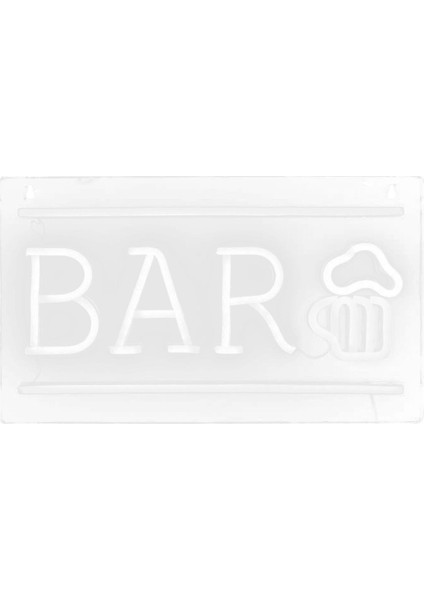 Bar Neon Işık Işareti Bar Erkekleri Mağara Duvar Dekor LED Gece Lambası Süslemesi (Yurt Dışından)