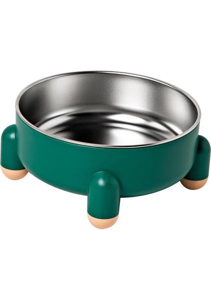 Çelik Kediler Köpek Kasesi Kedi Yemek Kasesi Köpekler Için Anti Kayma Yeşil (Yurt Dışından) fırsatları