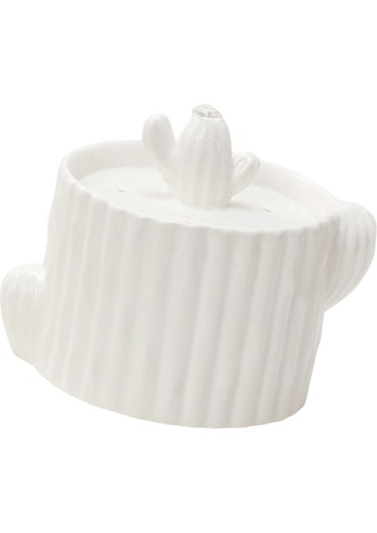 Kedi Su Çeşmesi Köpek Su Dağıtıcı Sessiz Içme Suyu Kase Beyaz (Yurt Dışından) fiyatları