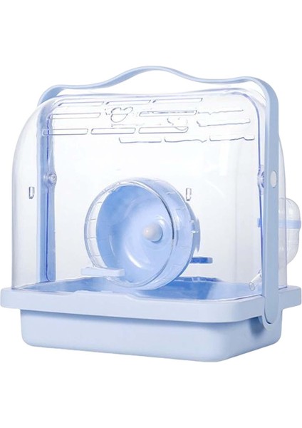 Dış Maviye Için Egzersiz Tekerlek Pet Seyahat Taşıyıcısı ile Hamster Taşıyıcı Kafesi (Yurt Dışından) fırsatları
