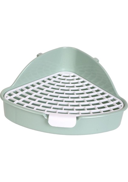 Orta Tavşan Çöp Kutusu Pet Pan Tavşan Tuvalet Kutusu Küçük Hayvanlar Yeşil Yeşil (Yurt Dışından) fiyatları