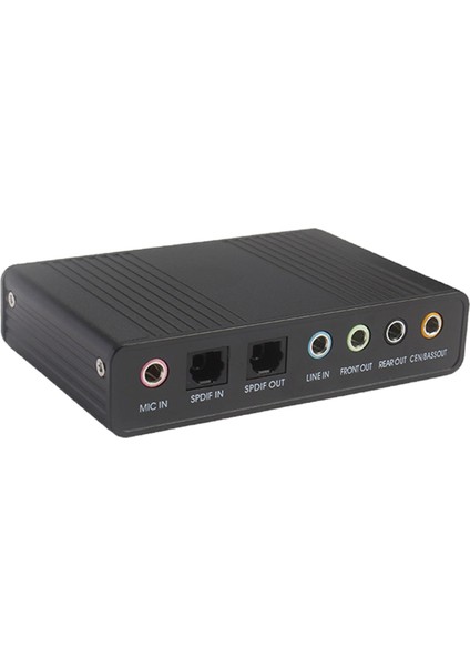 USB Ses Kartı, Dizüstü Bilgisayar Masaüstleri Için Alüminyum Alaşım USB Ses Adaptörünü Değiştirir (Yurt Dışından) fırsatları