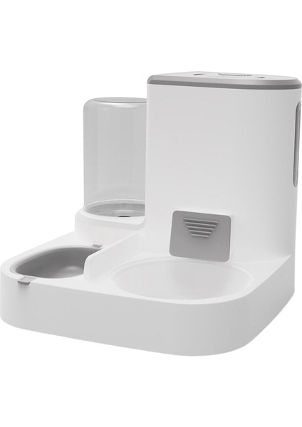 Otomatik Kedi Besleyici ve Su Dağıtıcı Kedi Maması ve Su Dağıtıcı gri Için Set Yok Kase Yok (Yurt Dışından) modelleri