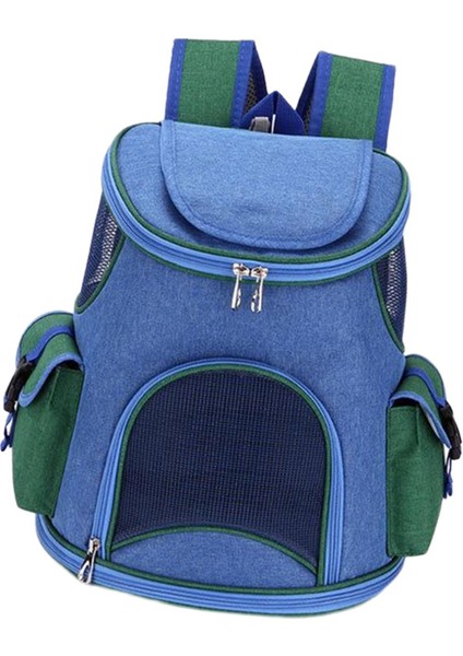 Pet Tyıcı Sırt Çantası 2 Yan Çanta Tma Çantalar Pet Tyıcı Kedi Evcil Hayvanlar Köpek Koyu Mavi 14Lb (Yurt Dışından) fiyatları