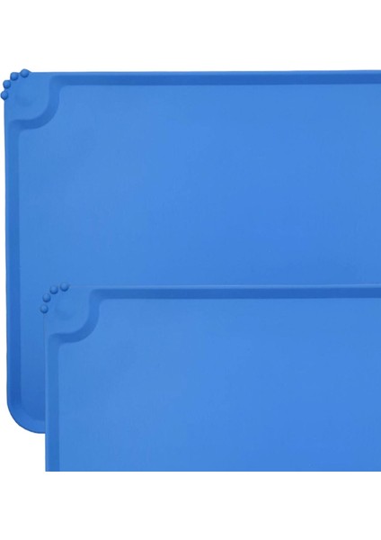 Köpek Maması Paspaslı Paspaslar Evcil Hayvan Besleme Paspesi Kediler Için Zeminleri Koruyun Mavi (Yurt Dışından) modelleri