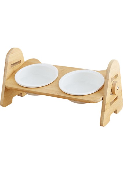 Kedi Köpek Kasesi Yükseltilmiş Köpek Yavrusu Ayarlanabilir Yükseklik Sulayıcı Kaymaz Evcil Hayvan Gıda Besleyici Çift Kase (Yurt Dışından) fiyatları