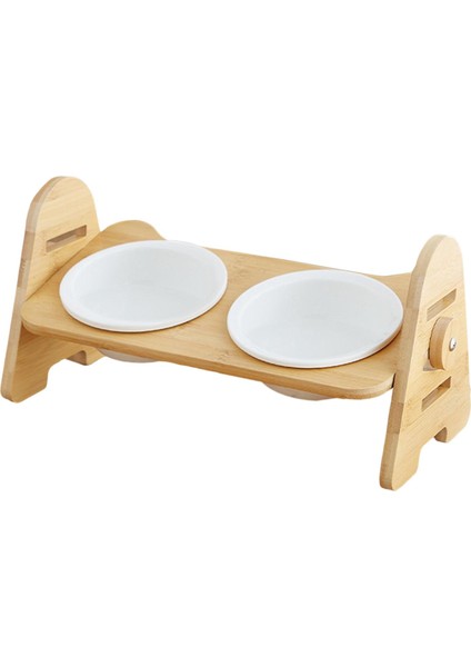 Kedi Köpek Kasesi Yükseltilmiş Köpek Yavrusu Ayarlanabilir Yükseklik Sulayıcı Kaymaz Evcil Hayvan Gıda Besleyici Çift Kase (Yurt Dışından) modelleri