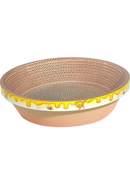 Oluklu Çizik Ped Salonu Yatakları Evcil Hayvan Yastığı Yuva Kedileri Scrater Karton 50CMX9CM (Yurt Dışından) fırsatları