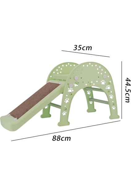 Kedi Çizik Rampa Slayt Pençe Öğütücü Kanepe Dinlenme Kapalı Kediler Matcha Sarı (Yurt Dışından)
